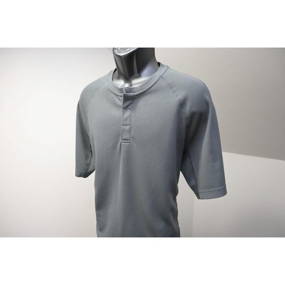 Alaskan Hardgear Duluth Trading Co. Thermal Henley Tee Shirt Mens Sz Large - Picture 1 of 10